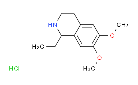 1-乙基-6,7-二甲氧基-1,2,3,4-四氢异喹啉盐酸盐