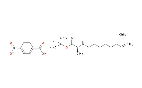 (S)-(7-Octenyl)alanine tert-Butyl ester p-Nitrobenzoate