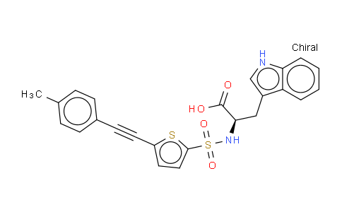 R-3-(1H-Indol-3-yl)-2-(5-(p-tolyleth ynyl)thiophene-2