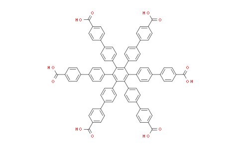 3'',4'',5'',6''-Tetrakis(4'-carboxy[1,1'-biphenyl]-4-yl)[1,1':4',1'':2'',1''':4''',1''''-quinquephenyl]-4,4''''-dicarboxylic acid