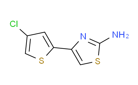 4-(4-chloro-2-thienyl)-2-ThiazolaMine