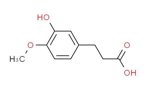 3-(3-hydroxy-4-methoxyphenyl)propanoic acid