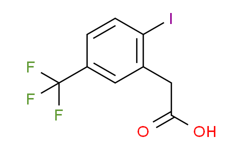 2-IODO-5-(TRIFLUOROMETHYL)PHENYLACETIC ACID