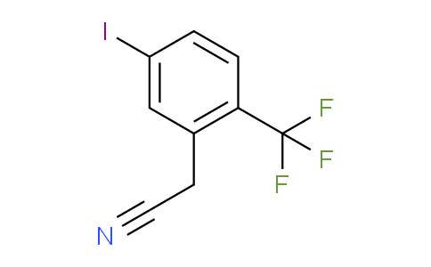 5-iodo-2-(trifluoromethyl)phenylacetonitrile