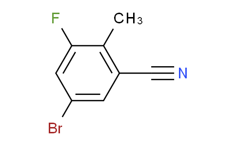 5-BROMO-3-FLUORO-2-METHYLBENZONITIRLE