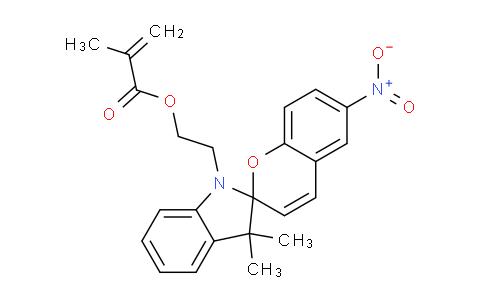 2-(3',3'-dimethyl-6-nitrospiro[chromene-2,2'-indolin]-1'-yl)ethyl methacrylate