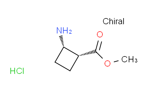 methyl (1R,2S)-2-aminocyclobutane-1-carboxylate hydrochloride