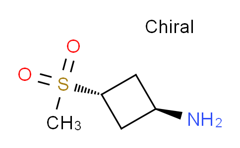trans-3-methylsulfonylcyclobutylamine