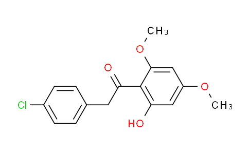 2(4’-Chlorophenyl)-4’, 6’-dimethoxy-2’-hydroxyacetophenone