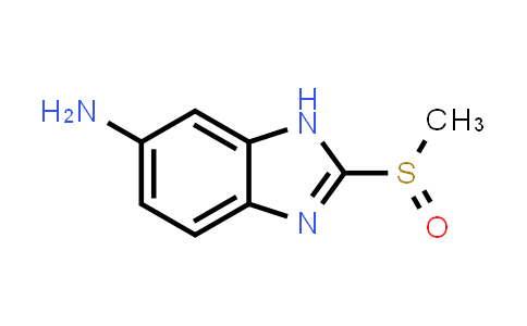 2-(Methylsulfinyl)-1h-benzo[d]imidazol-6-amine