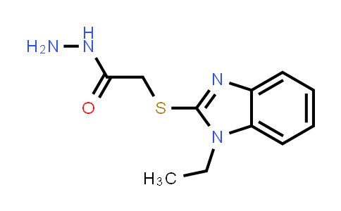 2-[(1-乙基-1h-1,3-苯并二唑-2-基)硫烷基]乙酰肼