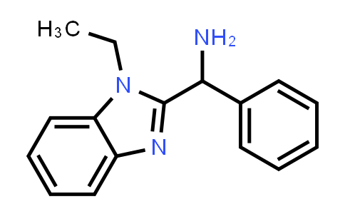 1-乙基-α-苯基-1H-苯并咪唑-2-甲胺