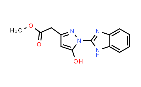 2-(1-(1H-苯并[d]咪唑-2-基)-5-羥基-1H-吡唑-3-基)乙酸甲酯