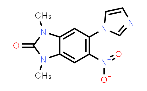 5-(1H-imidazol-1-yl)-1,3-dimethyl-6-nitro-1,3-dihydro-2H-benzo[d]imidazol-2-one
