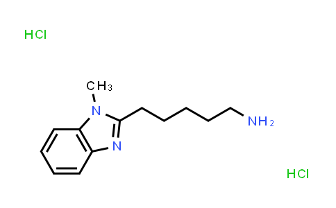 5-(1-Methyl-1H-benzo[d]imidazol-2-yl)pentan-1-amine dihydrochloride