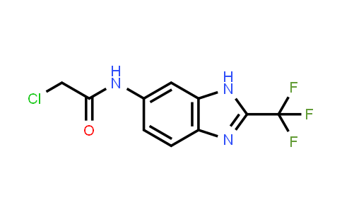2-氯-n-[2-(三氟甲基)-1h-1,3-苯并二唑-5-基]乙酰胺