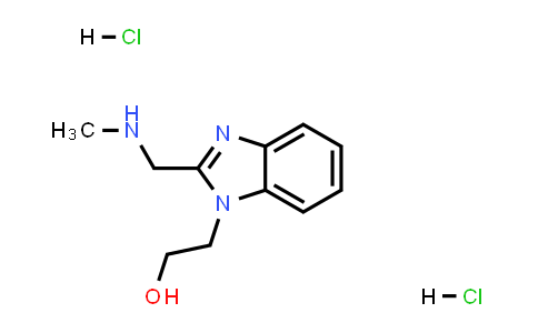2-{2-[(methylamino)methyl]-1h-1,3-benzodiazol-1-yl}ethan-1-ol dihydrochloride