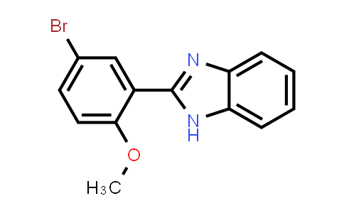 2-(5-溴-2-甲氧基苯基)-1H-苯并[d]咪唑