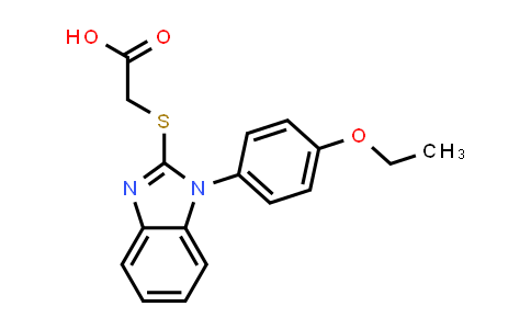 2-{[1-(4-ethoxyphenyl)-1h-1,3-benzodiazol-2-yl]sulfanyl}acetic acid