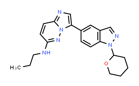 N-丙基-3-(1-(四氢-2H-吡喃-2-基)-1H-吲唑-5-基)咪唑并[1,2-b]哒嗪-6-胺