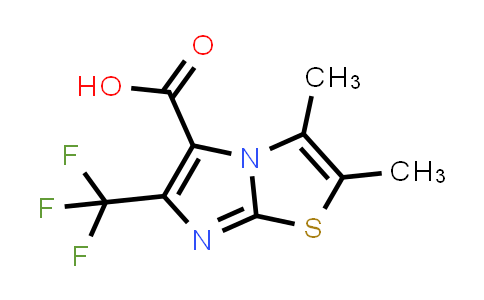 2,3-二甲基-6-(三氟甲基)咪唑并[2,1-b]噻唑-5-羧酸