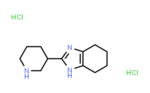 2-(Piperidin-3-yl)-4,5,6,7-tetrahydro-1H-benzo[d]imidazole dihydrochloride