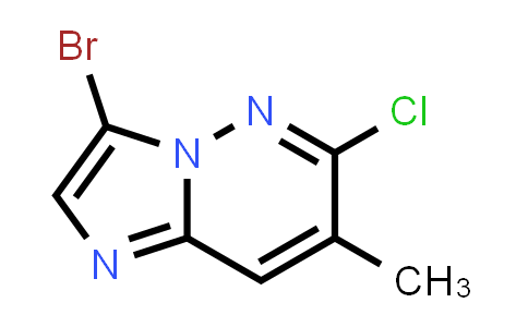 3-溴-6-氯-7-甲基咪唑并[1,2-b]哒嗪