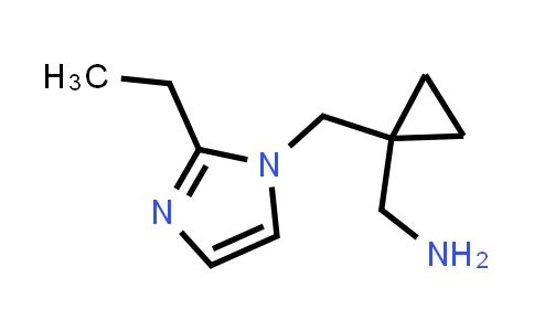 (1-((2-乙基-1H-咪唑-1-基)甲基)环丙基)甲胺