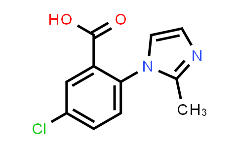 5-Chloro-2-(2-methyl-1h-imidazol-1-yl)benzoic acid