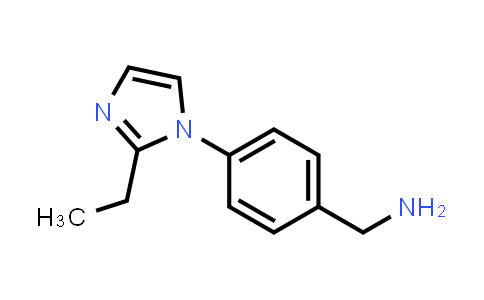 (4-(2-乙基-1H-咪唑-1-基)苯基)甲胺