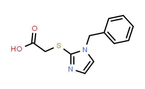 2-((1-Benzyl-1h-imidazol-2-yl)thio)acetic acid