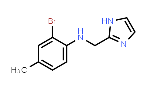 N-((1H-咪唑-2-基)甲基)-2-溴-4-甲基苯胺