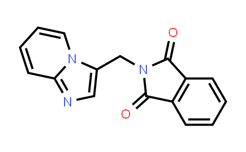 2-(Imidazo[1,2-a]pyridin-3-ylmethyl)isoindoline-1,3-dione