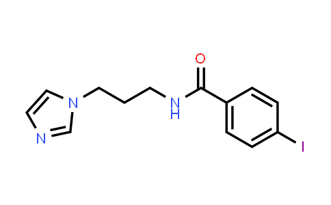 N-(3-(1H-咪唑-1-基)丙基)-4-碘苯甲酰胺