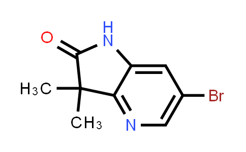 6-Bromo-3,3-dimethyl-1H,2H,3H-pyrrolo[3,2-b]pyridin-2-one