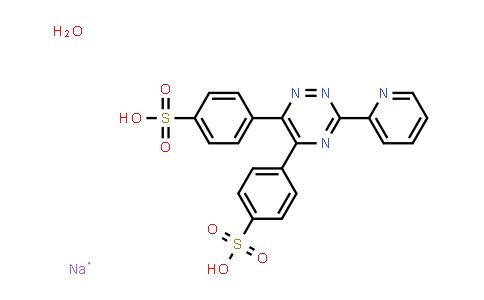 Sodium 4,4'-(3-(pyridin-2-yl)-1,2,4-triazine-5,6-diyl)dibenzenesulfonate hydrate