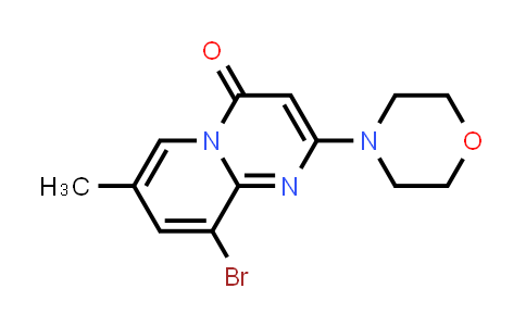 9-Bromo-7-methyl-2-morpholino-4H-pyrido[1,2-a]pyrimidin-4-one