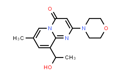 9-(1-hydroxyethyl)-7-methyl-2-morpholino-4H-pyrido[1,2-a]pyrimidin-4-one