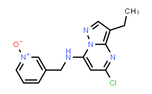 3-(((5-氯-3-乙基吡唑并[1,5-a]嘧啶-7-基)氨基)甲基)吡啶1-氧化物