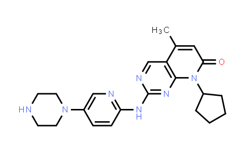 8-环戊基-5-甲基-2-[[(5-哌嗪-1-基吡啶-2-基)]氨基]-8H-吡啶并[2,3-d]嘧啶-7-酮