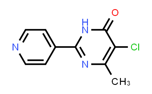 5-氯-6-甲基-2-(吡啶-4-基)嘧啶-4-醇