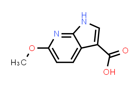 6-甲氧基-1H-吡咯并[2,3-b]吡啶-3-羧酸