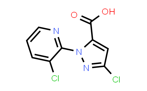 3-氯-1-(3-氯吡啶-2-基)-1H-吡唑-5-羧酸