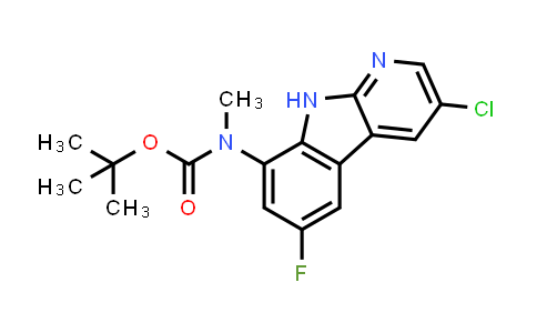 (3-氯-6-氟-9H-吡啶并[2,3-b]吲哚-8-基)(甲基)氨基甲酸叔丁酯