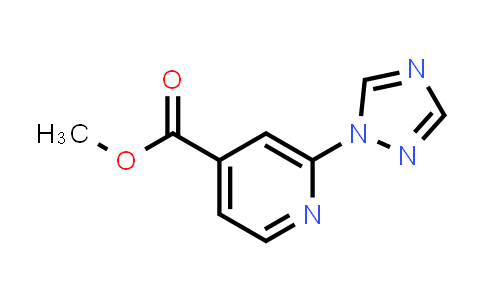 2-(1H-1,2,4-三唑-1-基)異煙酸甲酯