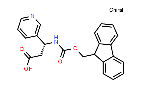 Fmoc-(R)-3-Amino-3-(3-pyridyl)-propionic acid