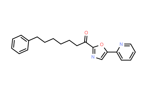 7-Phenyl-1-[5-(2-pyridinyl)-2-oxazolyl]-1-heptanone