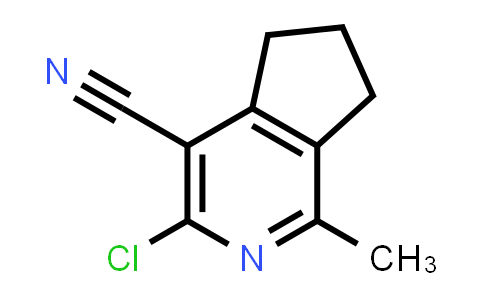 3-Chloro-1-methyl-6,7-dihydro-5H-cyclopenta[c]pyridine-4-carbonitrile