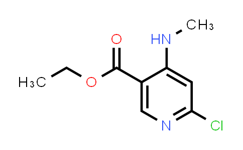 Ethyl 6-chloro-4-(methylamino)nicotinate