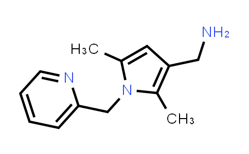 (2,5-二甲基-1-(吡啶-2-基甲基)-1H-吡咯-3-基)甲胺